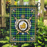 Clan Campbell of Breadalbane Ancient Tartan Crest Garden Flag  - Celtic Thistle  NC40 Clan Campbell of Breadalbane Tartan Today